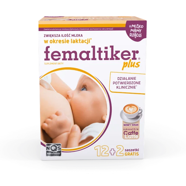 Femaltiker Plus Kaffee-Latte – Nahrungsergänzung zur Unterstützung der Milchbildung für stillende Mütter