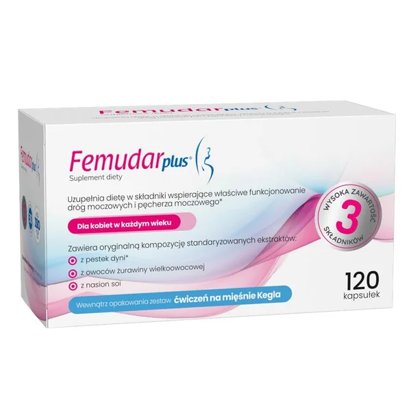 Femudar Plus Kapseln – natürliche Unterstützung der Blasen- und Harnwegsgesundheit für Frauen