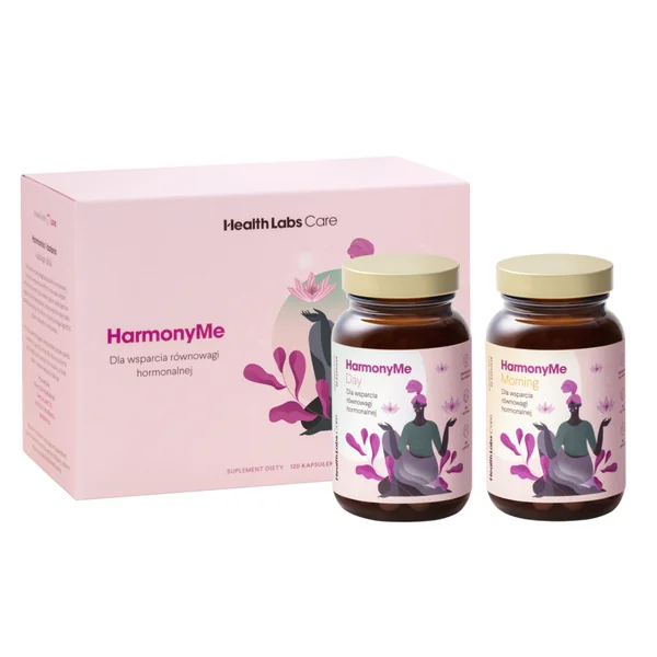 HarmonyMe Nahrungsergänzungsmittel 120 Kapseln, Morning & Day für hormonelle Balance und Vitalität bei Frauen