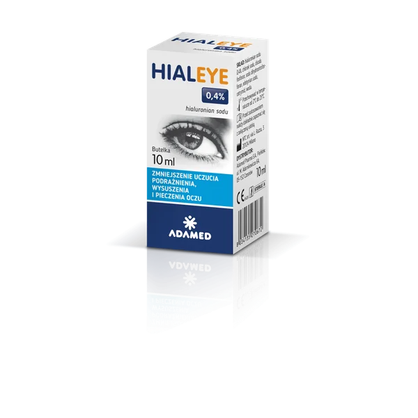 Hialeye 0,4% Augentropfen zur Befeuchtung und Linderung trockener, gereizter Augen
