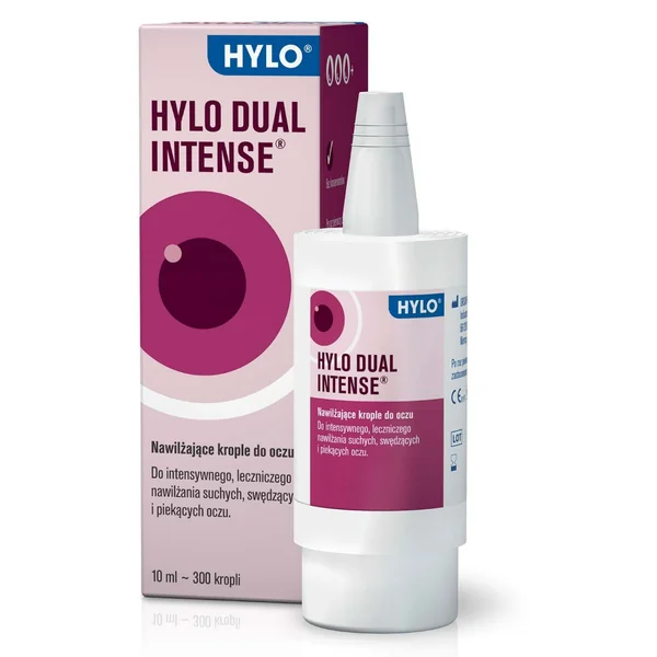 Hylo-Dual Intense Augentropfen 10 ml – sterile Lösung für intensive Befeuchtung und Schutz bei trockenem Auge