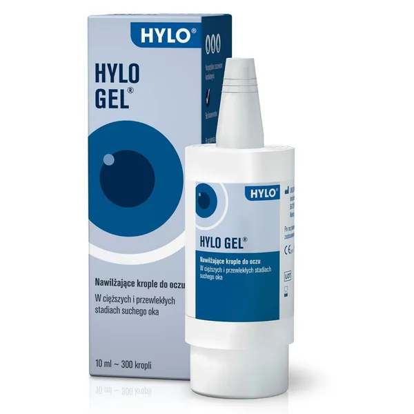 Hylo-Gel Augentropfen 10 ml für intensive Feuchtigkeit und Linderung bei trockenen Augen