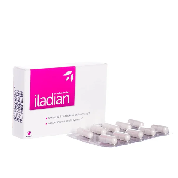 Iladian 10 Kapseln – Gynäkologisches Probiotikum mit Lactoferrin und Milchsäurebakterien für eine gesunde Vaginalflora