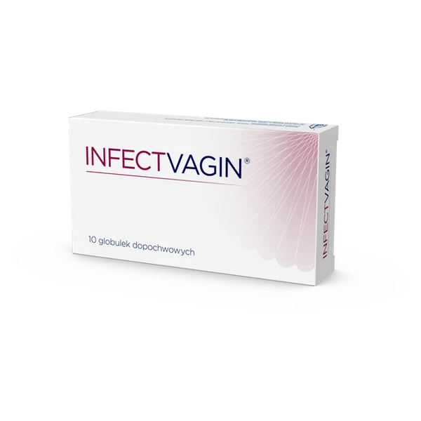 Infectvagin Vaginalglobuli 10 Stück – unterstützende Behandlung von vaginalen Infektionen und Regeneration der Schleimhaut