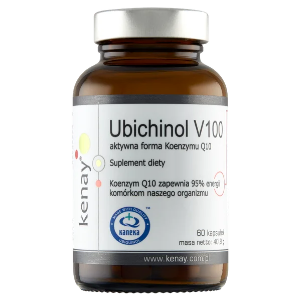 KenayAG Ubichinol V100 100 mg Coenzym Q10 Kapseln von Kaneka – natürliche Energie und Zellschutz