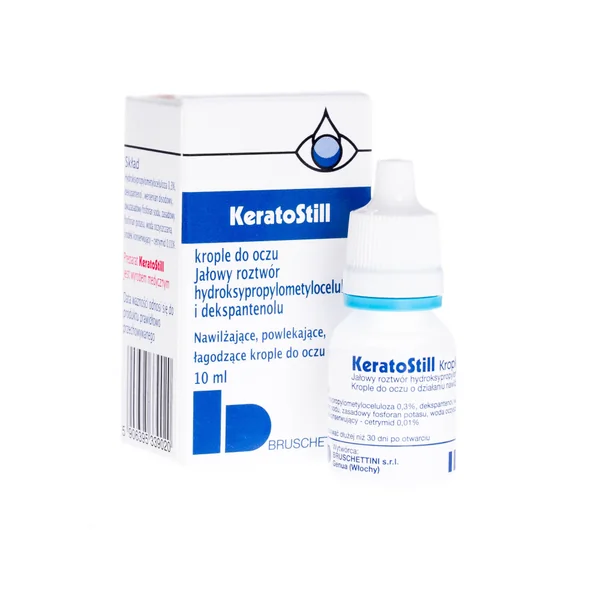 KeratoStill befeuchtende Augentropfen 10 ml mit Dexpanthenol zur Linderung trockener und gereizter Augen