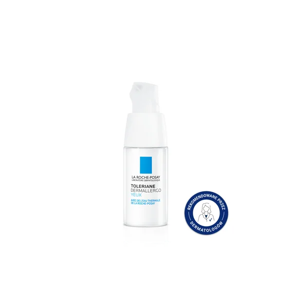 La Roche-Posay Toleriane Dermallergo Augencreme für empfindliche und allergische Haut, feuchtigkeitsspendende Augenpflege 20 ml