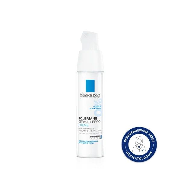 La Roche-Posay Toleriane Dermallergo reichhaltige Creme für empfindliche und sehr trockene Haut, beruhigende Feuchtigkeitscreme 40 ml