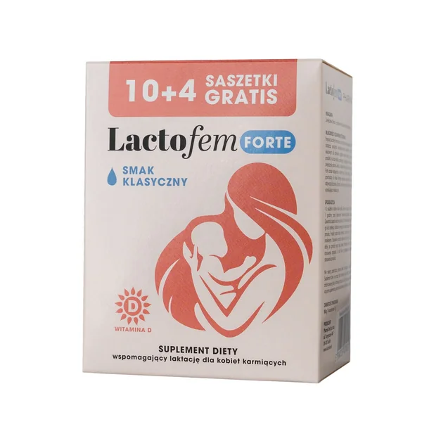 Lactofem Forte – Nahrungsergänzung für stillende Frauen mit Gerstenmalz, Beta-Glucan und Vitaminen zur Unterstützung der Milchproduktion
