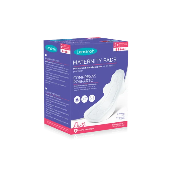 Lansinoh diskrete und saugfähige Wochenbett-Einlagen für sicheren Schutz nach der Geburt
