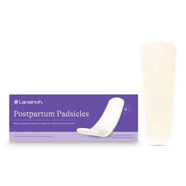 Lansinoh kühlende regenerierende Wochenbett-Pads für Linderung im Dammbereich nach der Geburt