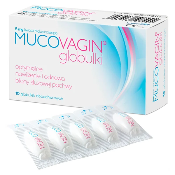 Mucovagin Vaginalzäpfchen – medizinisches Produkt mit Hyaluronsäure zur Befeuchtung und Regeneration der Vaginalschleimhaut