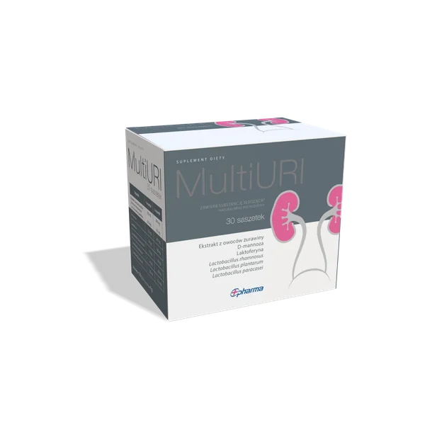 MultiUri Pulver zur Unterstützung gesunder Harnwege mit D-Mannose, Cranberry und probiotischen Bakterien