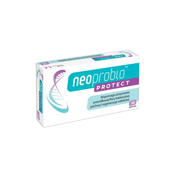 Neoprobio Protect Vaginalzäpfchen – medizinisches Produkt mit Milchsäure und Hyaluronsäure zur Unterstützung der Vaginalflora und pH-Balance