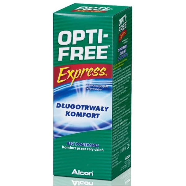 Opti-Free Express 355 ml Kontaktlinsenlösung von Alcon – reinigt und desinfiziert weiche Kontaktlinsen