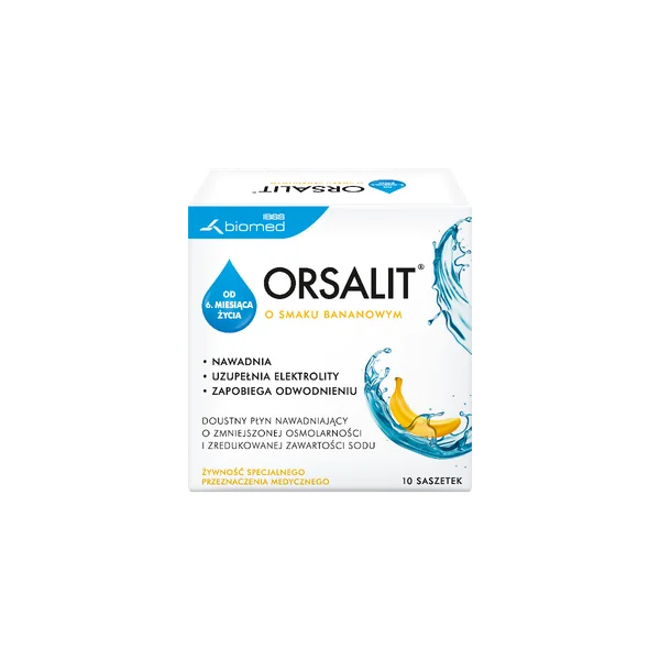 Orsalit Elektrolytpulver 10 Beutel für Kinder und Erwachsene bei Dehydration