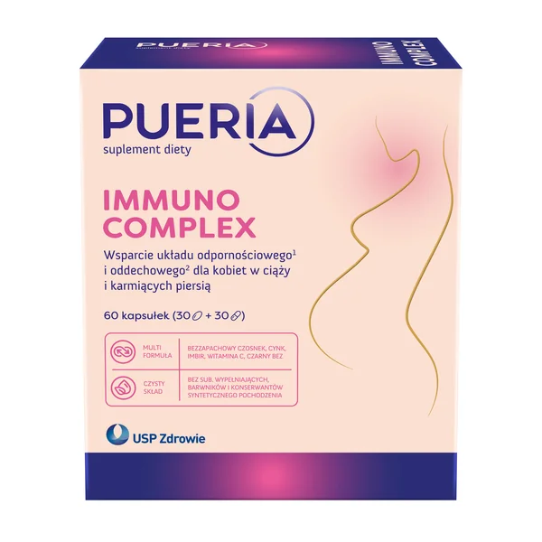 Pueria Immuno Complex für Schwangere und Stillende zur natürlichen Unterstützung des Immunsystems