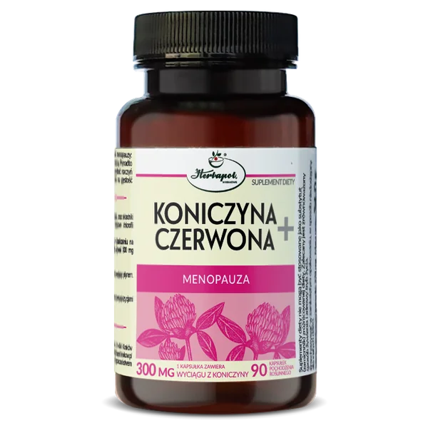 Roter Klee + 90 Kapseln – pflanzliches Nahrungsergänzungsmittel mit Rotklee-Extrakt zur Unterstützung hormoneller Balance und Linderung von Menopause- und PMS-Symptomen.