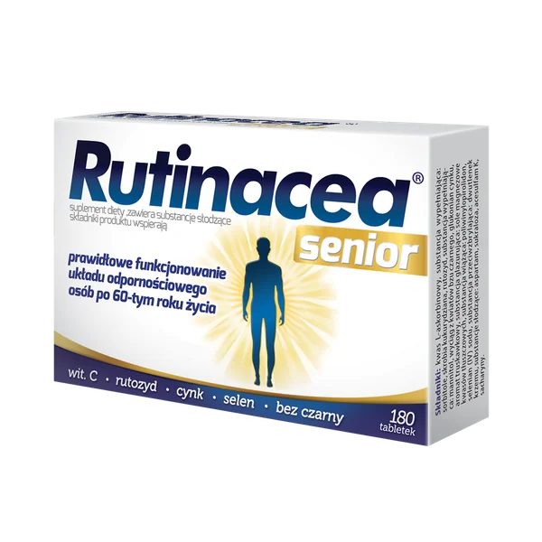 Rutinacea Senior Tabletten zur Stärkung des Immunsystems für Senioren ab 60 Jahren