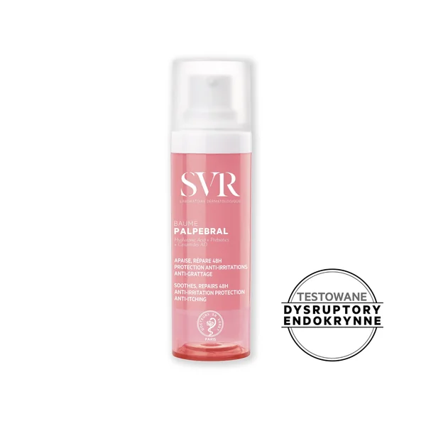 SVR Palpebral Baume 30 ml – feuchtigkeitsspendender und beruhigender Balsam für Gesicht, Augenpartie und Augenlider