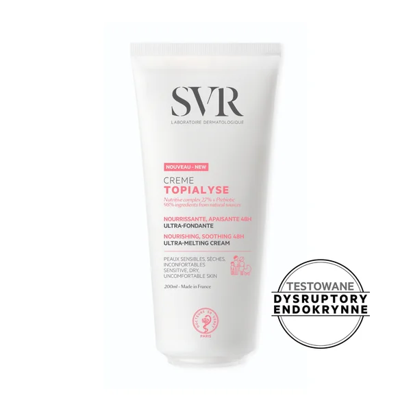 SVR Topialyse Nährcreme 200 ml für trockene und empfindliche Haut – intensive Pflege und Schutz für die ganze Familie.