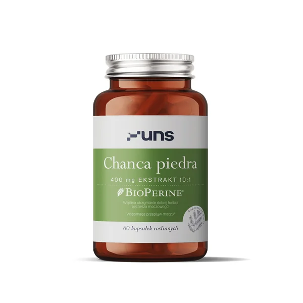 UNS Chanca Piedra + BioPerine 60 vegane Kapseln – Unterstützung für Blase, Harnfluss und gesunde Harnwege