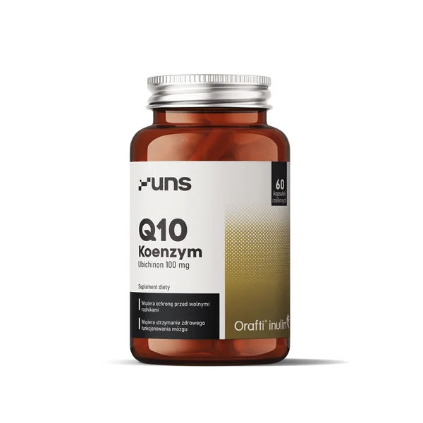 UNS Coenzym Q10 60 vegane Kapseln – Q10 für Energie, Herz und Zellschutz