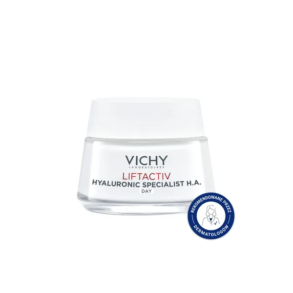 Vichy Liftactiv HA Tagescreme 50 ml – feuchtigkeitsspendende Anti-Falten-Creme für trockene Haut