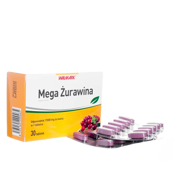 Walmark Mega Cranberry 30 Tabletten – Nahrungsergänzung mit Cranberry-Extrakt und Vitamin C zur Unterstützung der Blasengesundheit