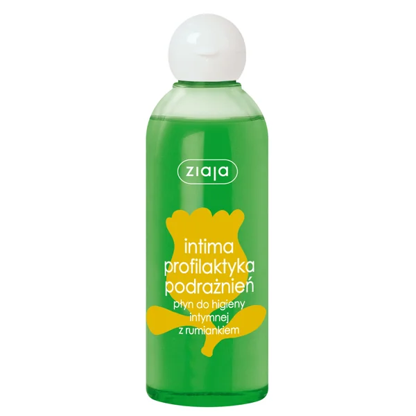 Ziaja Intimwaschlotion mit Kamille 200 ml – sanfte Intimpflege gegen Reizungen für empfindliche Haut