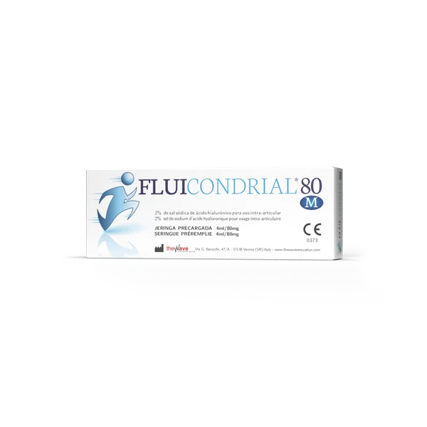 Activlab Fluicondrial M 80 mg Fertigspritze 4 ml zur intraartikulären Hyaluronsäure-Injektion im Knie