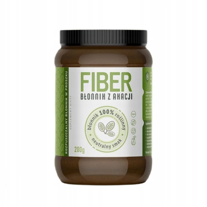 AronPharma Fiber 200 g – löslicher Akazienfaser-Ballaststoff für Verdauung, Darmgesundheit und präbiotische Wirkung