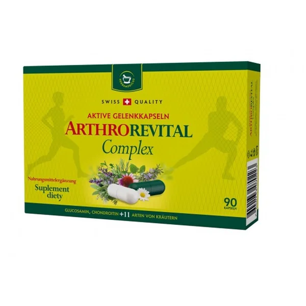 Arthrorevital Complex Kapseln mit Glucosamin und Chondroitin Gelenk Nahrungsergänzungsmittel 90 Kapseln