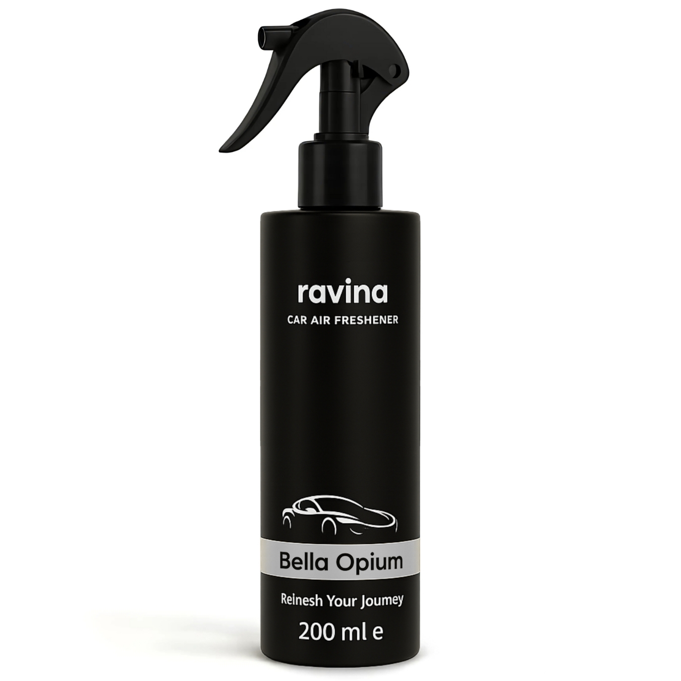 Auto-Parfüm Bella Opium im Spray, inspiriert von Black Opium YSL, für sinnlichen, femininen Duft im Auto