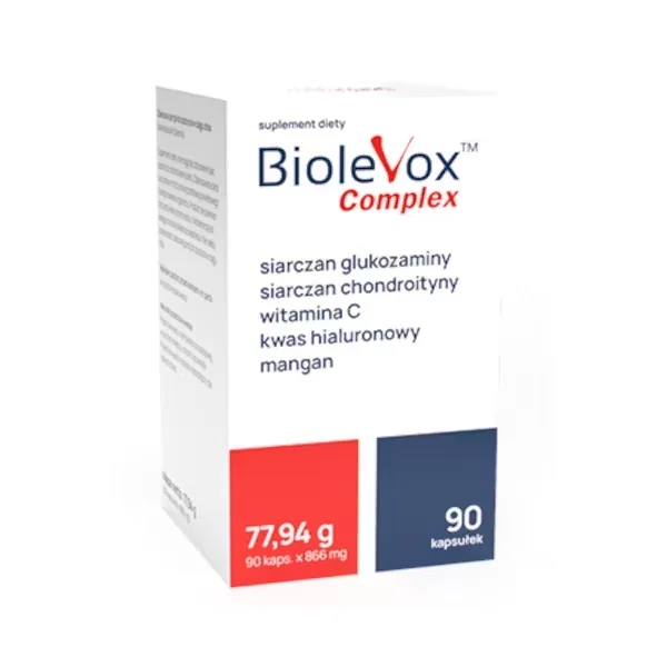 Biolevox Complex Kapseln – Nahrungsergänzung zur Unterstützung gesunder Gelenke, Knorpel und Beweglichkeit