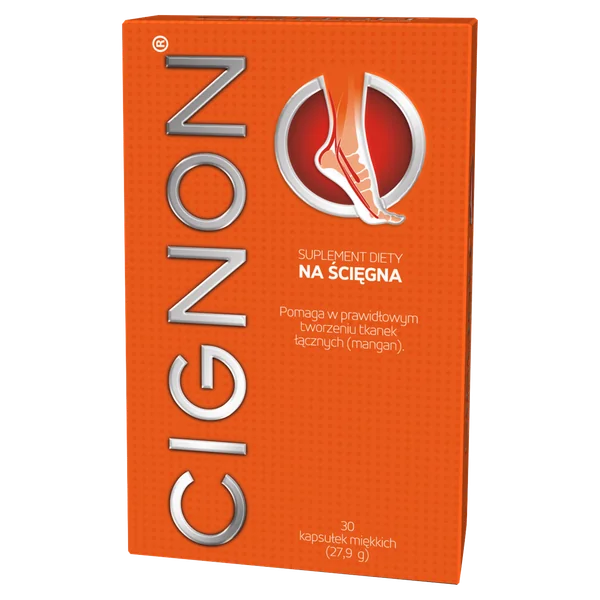 Cignon Weichkapseln für Sehnen und Bänder mit Kollagen, Hyaluronsäure und Chondroitin zur Unterstützung der Beweglichkeit