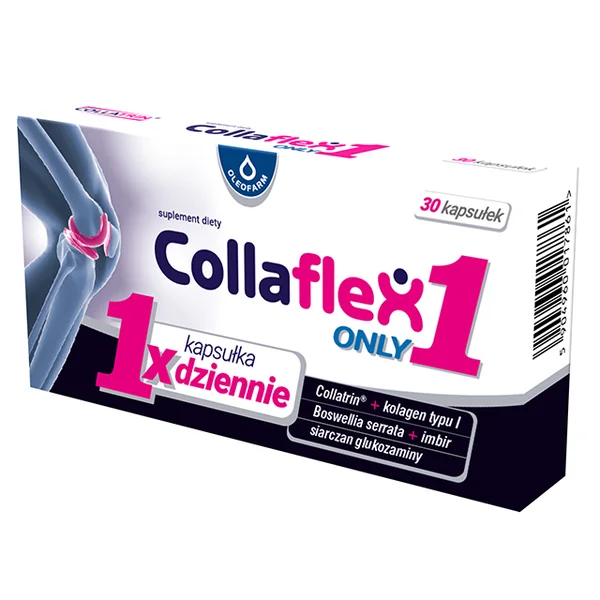 Collaflex Only 1 Kapseln zur Unterstützung der Gelenkfunktion mit Boswellia, Ingwer und Kollagen