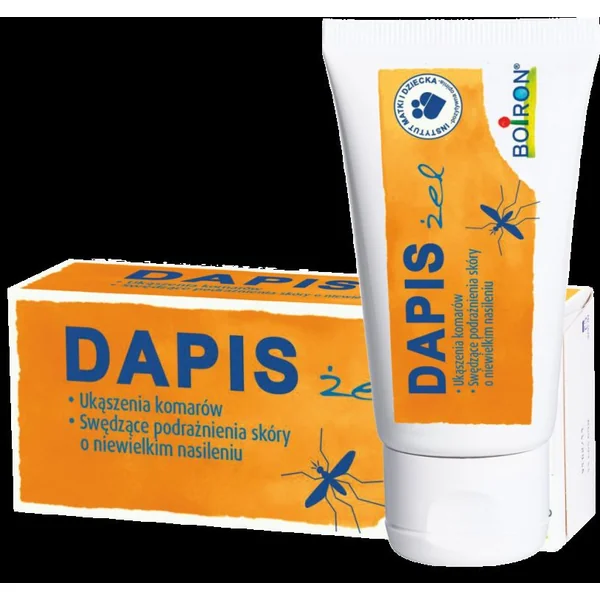 DAPIS Gel 40 g zur Linderung von Juckreiz und Rötungen nach Insektenstichen, für Kinder ab 1 Jahr und Erwachsene