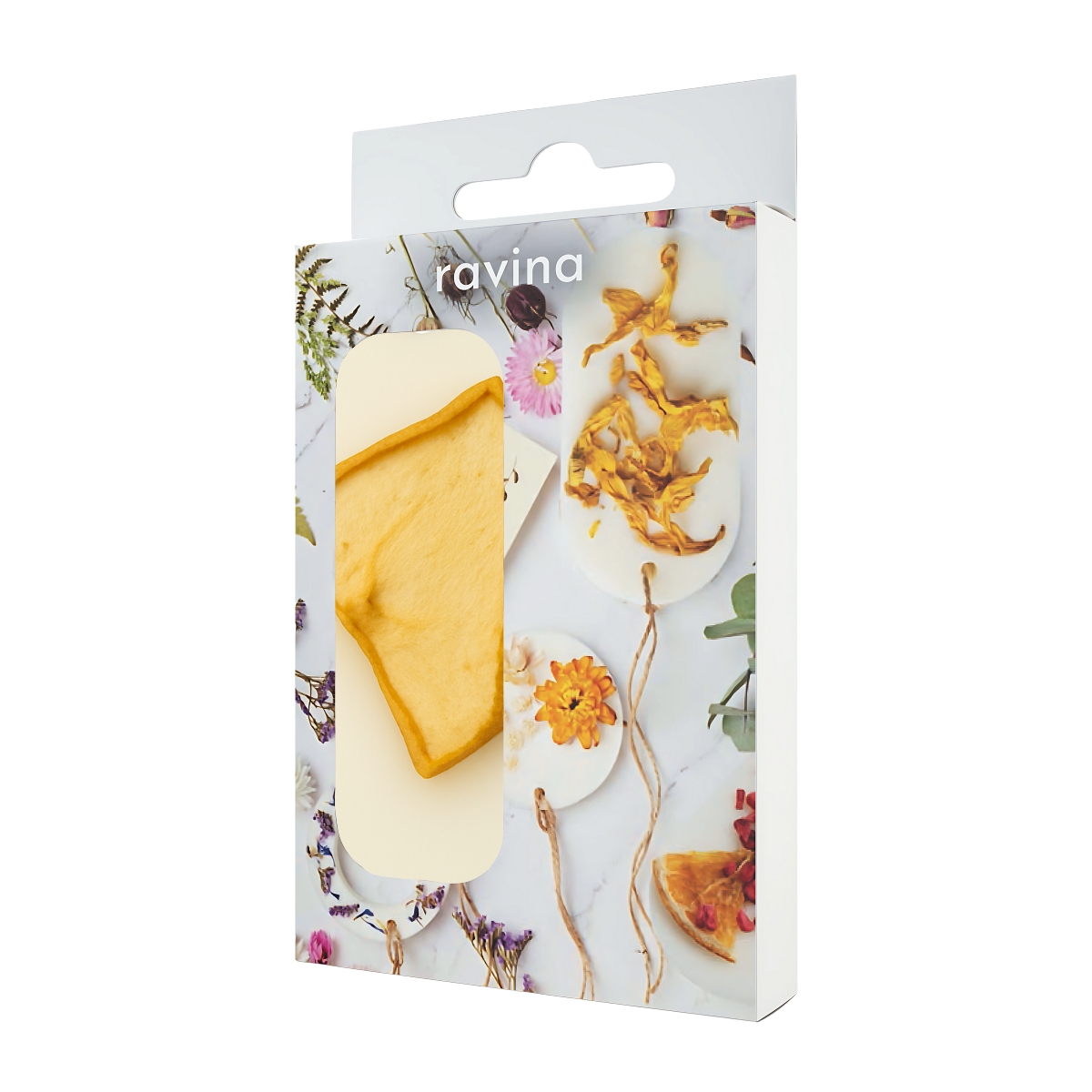 Handgefertigter Duftanhänger „Gebackener Apfel“ aus Sojawachs – warmer Apfel- und Zimtduft für Schränke, Schubladen und Koffer