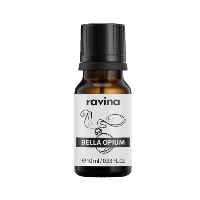 Duftöl Bella Opium inspiriert von YSL Black Opium in 10-ml-Glasflasche