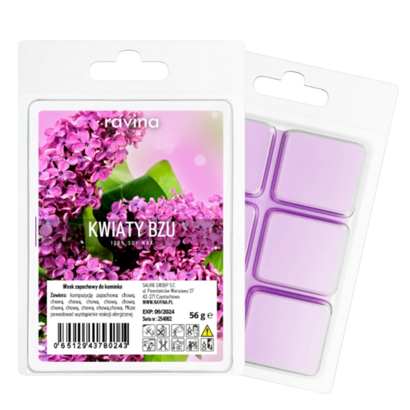 Duftwachs Fliederblüten – zarter, natürlicher Blumenduft für frische Räume