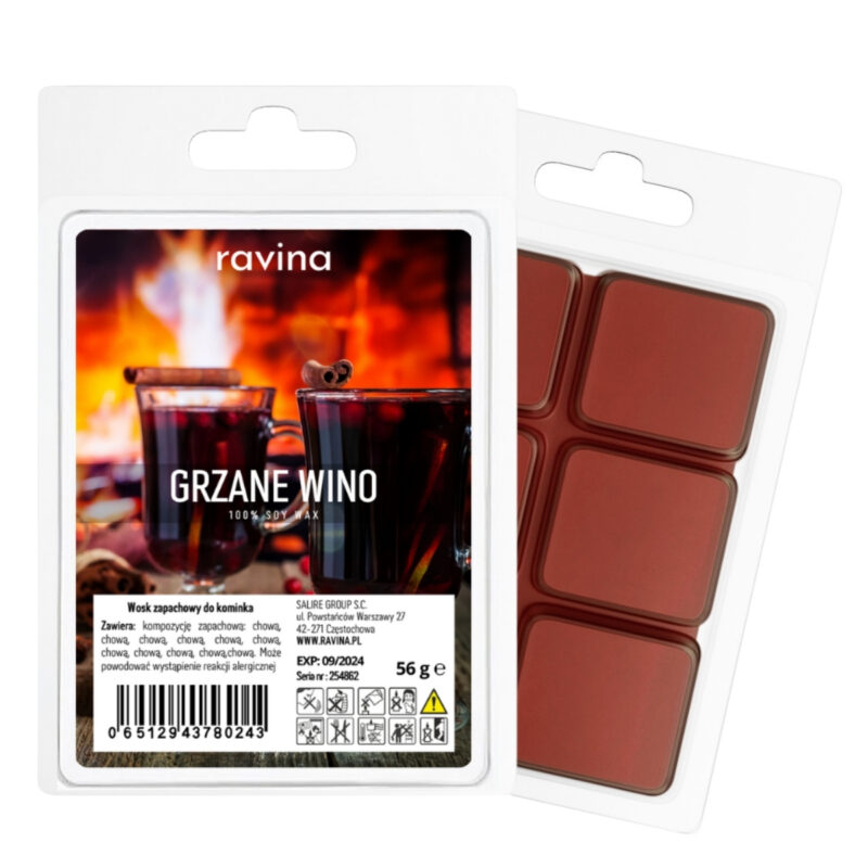 Duftwachs Glühwein – würziges Winter Duftwachs mit Zimt, Nelken und Orange