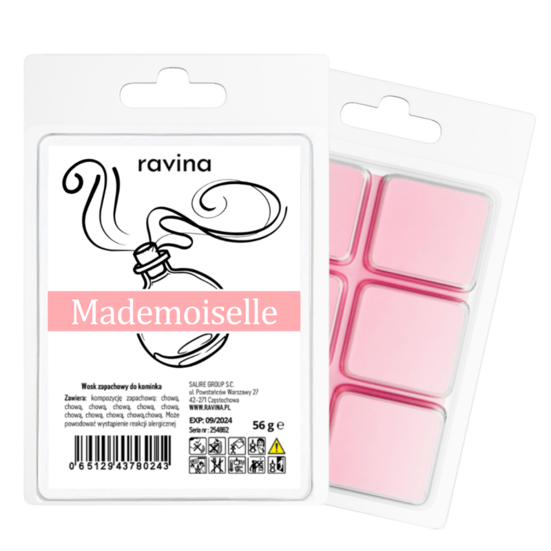 Mademoiselle Duftwachs inspiriert von Coco Mademoiselle – femininer Duft mit Orange, Rose, Jasmin und Patchouli