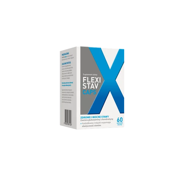 Flexistav Caps 60 Kapseln – Nahrungsergänzung zur Unterstützung von Gelenken, Knorpel und Bewegungsapparat mit Glucosamin und Chondroitin
