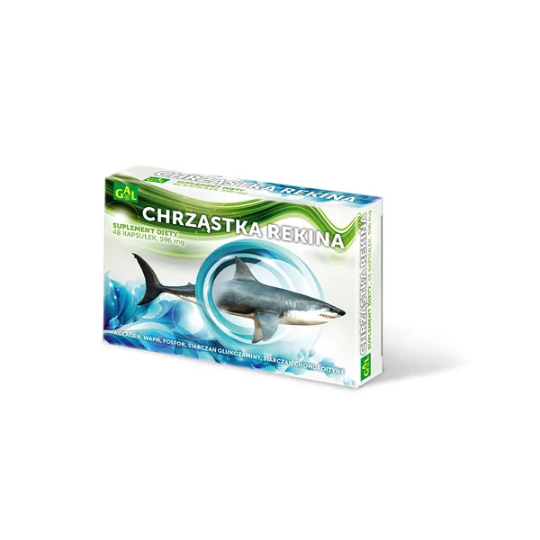 Hai-Knorpel Kapseln Nahrungsergänzung für Knochen, Gelenke und Haut mit Kollagen, Kalzium und Phosphor