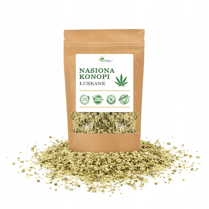 Geschälte Hanfsamen 1 kg – Superfood, reich an pflanzlichem Protein, Omega-3-Fettsäuren und Ballaststoffen für gesunde Ernährung