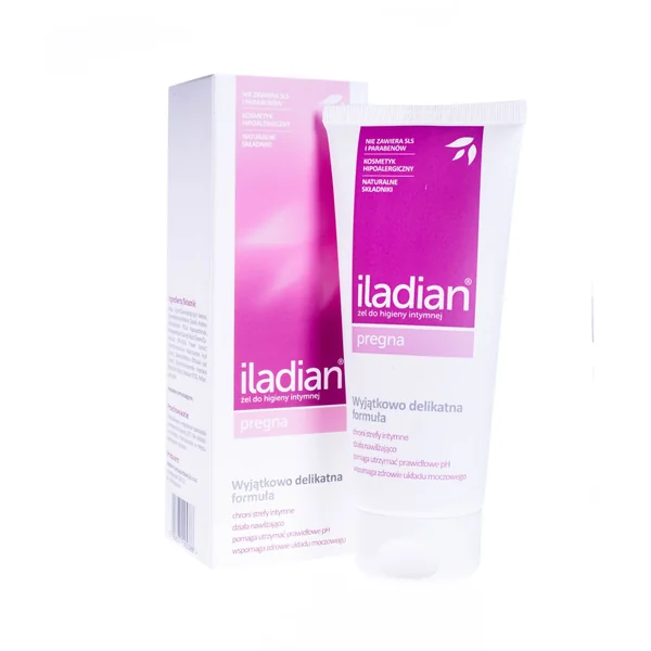Iladian Pregna Intim-Hygienegel 180 ml für sanfte Pflege empfindlicher Intimbereiche während Schwangerschaft und Wochenbett