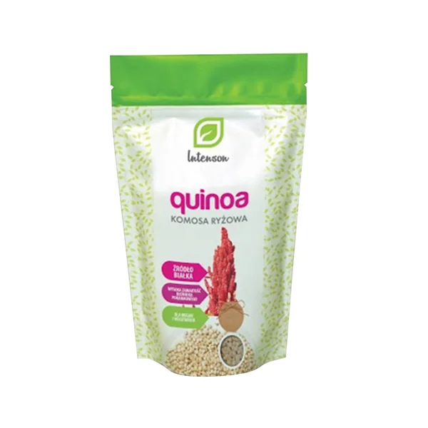 Intenson Quinoa 250g, hochwertiges Superfood, reich an Ballaststoffen und Protein, ideal als Reis- oder Grieß-Alternative.