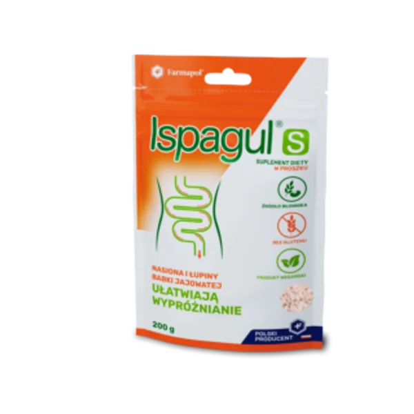 Ispagul® S Pulver 200 g – natürliches Ballaststoffpulver aus Flohsamenschalen für gesunde Verdauung und regelmäßigen Stuhlgang