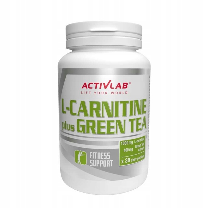 L-Carnitin Plus Green Tea Kapseln – Supplement für Fettstoffwechsel, Energie und Leistung mit EGCG.